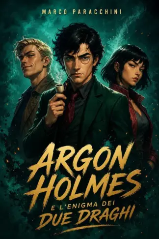 Copertina dell'ebook ARGON HOLMES e l'enigma dei due dragi