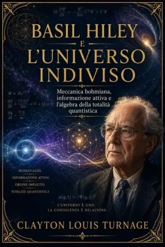 Copertina dell'ebook Basil Hiley e l'universo indiviso (I fondamenti della realtà quantistica: i ribelli, i realisti e i visionari che sfidarono il significato del mondo quantistico Vol. 14)