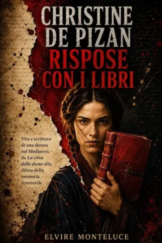 Copertina dell'ebook Christine de Pizan rispose con i libri: Vita e scrittura di una donna nel Medioevo, da La città delle dame alla difesa della memoria femminile