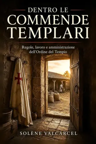 Copertina dell'ebook Dentro le commende templari: Regole, lavoro e amministrazione dell'Ordine del Tempio