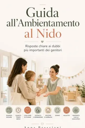 Copertina dell'ebook GUIDA PRATICA COMPLETA PER L'AMBIENTAMENTO AL NIDO: tutto ciò che i genitori devono sapere per affrontare con serenità l'inserimento: la preparazione, ... PASSI: GUIDE PRATICHE PER GENITORI Vol. 1)