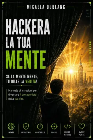 Copertina dell'ebook Hackera la tua mente: Se la mente mente tu dille la verità!