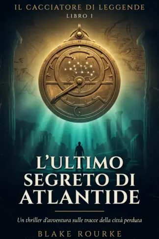 Copertina dell'ebook Il Cacciatore di Leggende (Libro I) - L'Ultimo Segreto di Atlantide: Un thriller di avventura archeologica sulle tracce della città perduta
