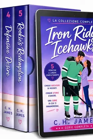 Copertina dell'ebook Iron Ridge Icehawks (Italiano) - La serie completa