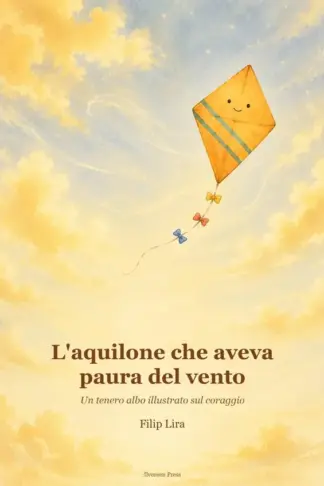 Copertina dell'ebook L'aquilone che aveva paura del vento: Un tenero albo illustrato sul coraggio - per bambini dai 3 ai 6 anni