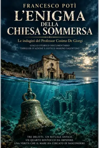 Copertina dell'ebook L'enigma della chiesa sommersa: Le indagini del Professor Cosimo De Giorgi