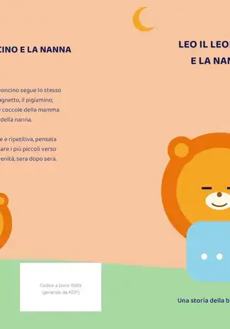 Copertina dell'ebook Leo il Leoncino e la Nanna