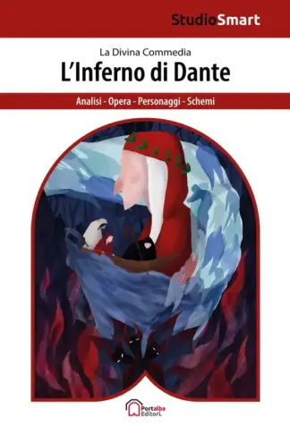 Copertina dell'ebook L'Inferno di Dante: La Divina Commedia riassunta con schemi per canti e analisi dei personaggi (Studio Smart)