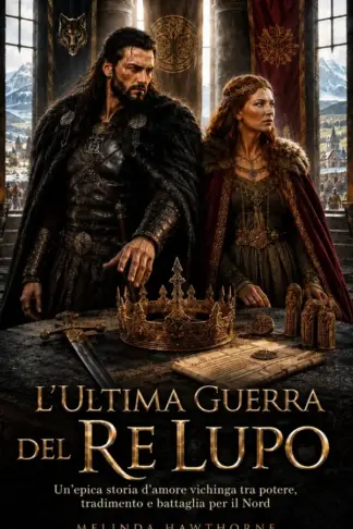 Copertina dell'ebook L'Ultima Guerra del Re Lupo: Un'epica storia d'amore vichinga tra potere, tradimento e battaglia per il Nord