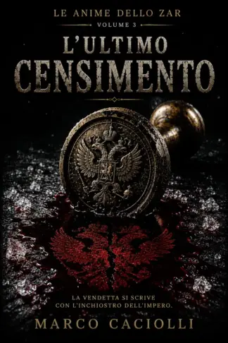 Copertina dell'ebook L'ultimo Censimento: Thriller storico sull'ultima cospirazione dell'Impero Russo - Le Anime dello Zar -Libro III