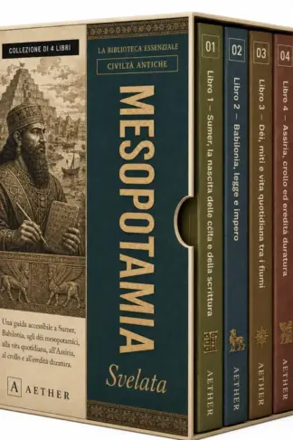 Copertina dell'ebook Mesopotamia svelata - La guida completa a Sumer, Babilonia e Assiria: Città, re, dei, miti e la nascita della civiltà