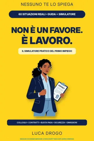 Copertina dell'ebook NON È UN FAVORE. È LAVORO.: La guida pratica per riconoscere gli abusi, difendere i tuoi diritti e non farti mettere i piedi in testa