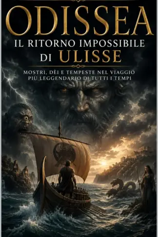 Copertina dell'ebook Odissea: Il ritorno impossibile di Ulisse: Mostri, dèi e tempeste nel viaggio più leggendario di tutti i tempi