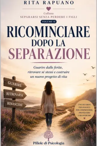 Copertina dell'ebook RICOMINCIARE DOPO LA SEPARAZIONE : Guarire dalle ferite, ritrovare sé stessi e costruire un nuovo progetto di vita (perle psicologiche)