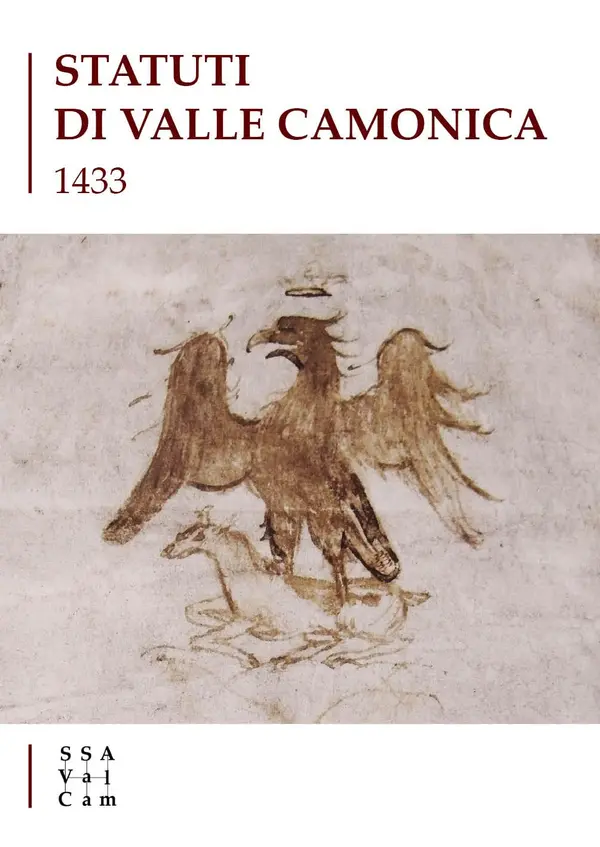 Copertina dell'ebook Statuti di Valle Camonica 1433