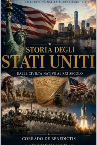 Copertina dell'ebook STORIA DEGLI STATI UNITI : Dalle civiltà native al XXI secolo (INHUMANITAS Vol. 106)