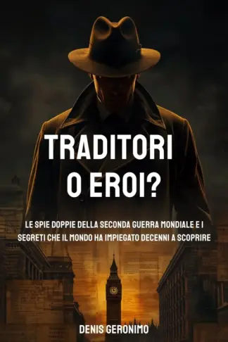Copertina dell'ebook Traditori o Eroi?: Le Spie Doppie della Seconda Guerra Mondiale e i Segreti che il Mondo ha impiegato Decenni a Scoprire