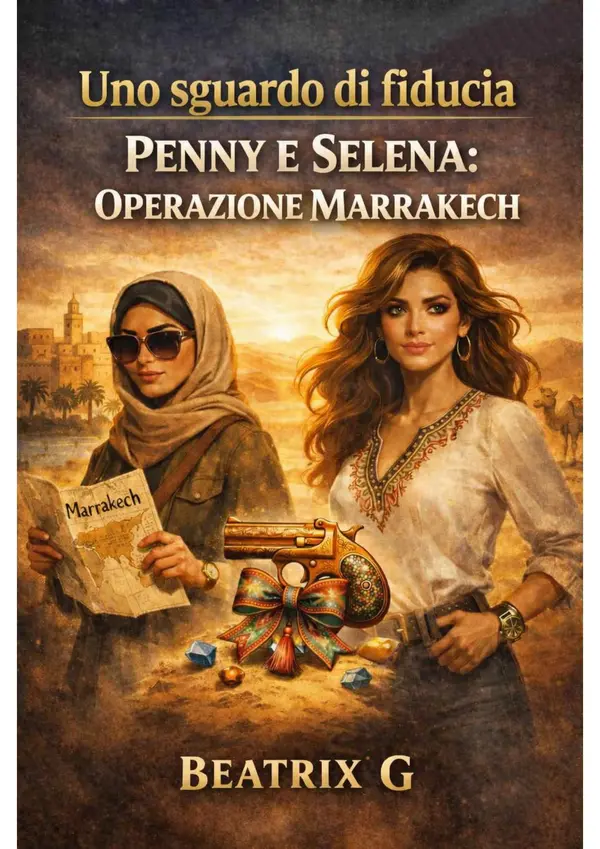 Copertina dell'ebook Uno sguardo di fiducia Penny e Selena: Operazione Marrakech : (Libro 2 di 2, romanzo fantasy completo) - Agenti segrete. Mistero, magia, romance e avventura. (Uno sguardo al passato)
