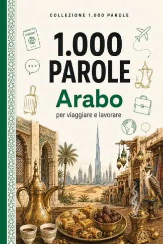 Copertina dell'ebook 1.000 Parole Arabo: per viaggiare e lavorare (Coleção 1000 Palavras)