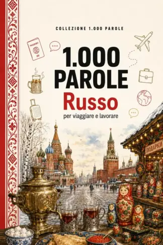 Copertina dell'ebook 1.000 Parole Russo: per viaggiare e lavorare (Coleção 1000 Palavras)
