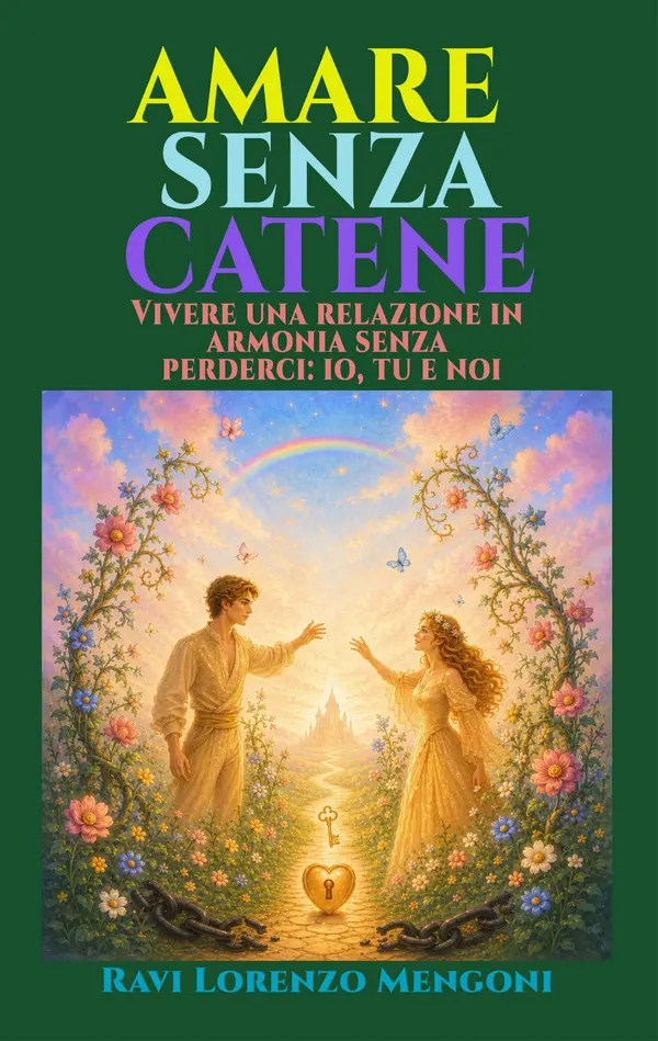 Copertina dell'ebook AMARE SENZA CATENE: Vivere una relazione in armonia senza perderci: io, tu e noi