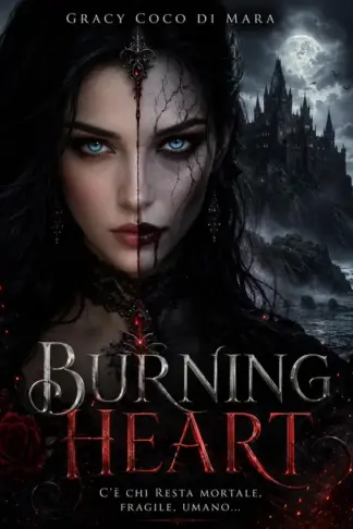 Copertina dell'ebook Burning Heart: C'è chi resta mortale, fragile, umano... (Sins of Blood Vol. 1)