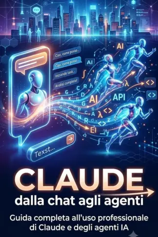 Copertina dell'ebook Claude: dalla chat agli agenti: Guida completa all'uso professionale di Claude e degli agenti IA