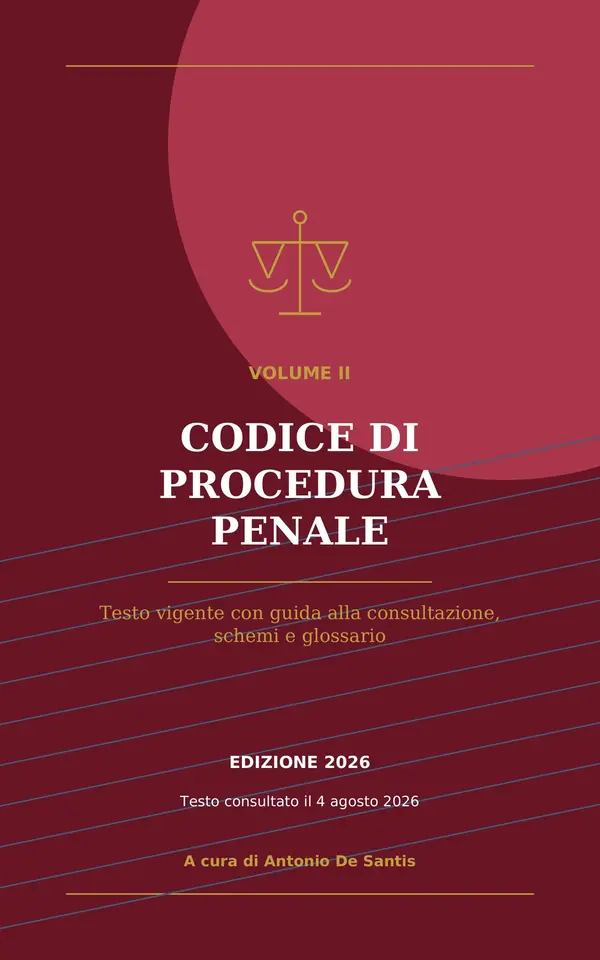 Copertina dell'ebook Codice di procedura penale: Testo vigente con guida alla consultazione, schemi e glossario
