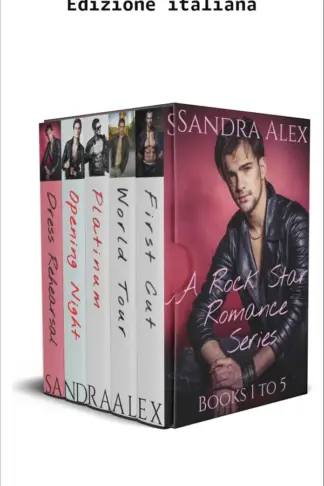 Copertina dell'ebook Cofanetto serie romance rock star: libri da 1 a 5