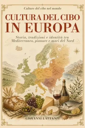 Copertina dell'ebook CULTURA DEL CIBO IN EUROPA: Storia, tradizioni e identità tra Mediterraneo, pianure e mari del Nord (Culture del cibo nel mondo)