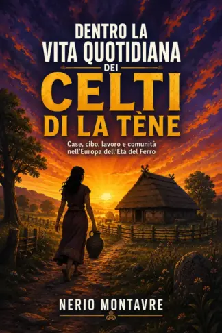 Copertina dell'ebook Dentro la vita quotidiana dei Celti di La Tène: Case, cibo, lavoro e comunità nell'Europa dell'Età del Ferro