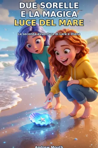 Copertina dell'ebook Due Sorelle e la Magica Luce del Mare: Un libro facile da leggere per bambini: la seconda avventura di Lara e Diana