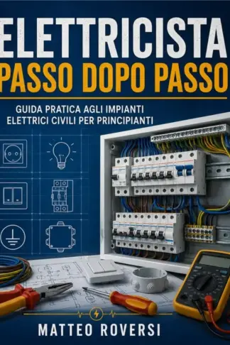 Copertina dell'ebook Elettricista passo dopo passo: Guida pratica agli impianti elettrici civili per principianti