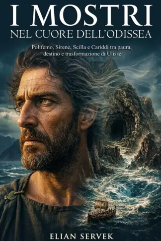 Copertina dell'ebook I mostri nel cuore dell'Odissea: Polifemo, Sirene, Scilla e Cariddi tra paura, destino e trasformazione di Ulisse