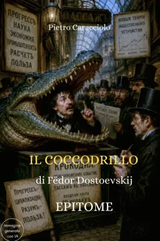 Copertina dell'ebook IL COCCODRILLO di Fëdor Dostoevskij: EPITOME