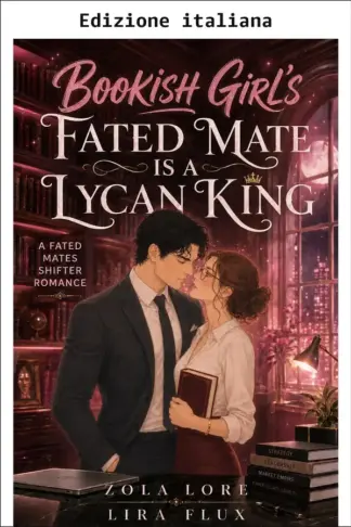 Copertina dell'ebook Il compagno predestinato della ragazza dei libri è un re lycan (Re alfa possessivi della piccola città Vol. 86)