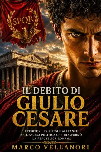 Copertina dell'ebook Il debito di Giulio Cesare: Creditori, processi e alleanze nell'ascesa politica che trasformò la Repubblica romana (Le regole dell'ascesa a Roma)