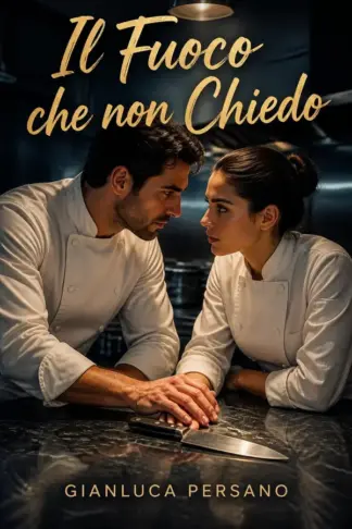 Copertina dell'ebook Il Fuoco che non Chiedo: Un Romance Contemporaneo tra Alta Cucina, Rivalità e Desiderio Proibito