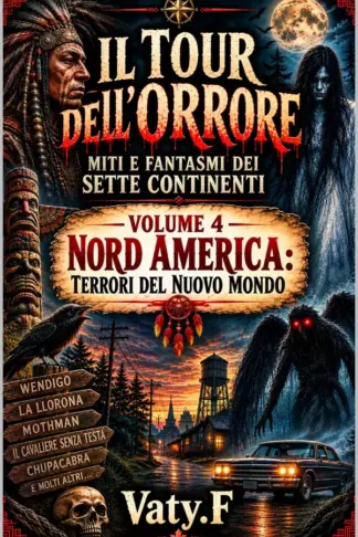 Copertina dell'ebook Il Tour dell'Orrore - Miti e Fantasmi dei Sette Continenti: Volume 4 - Nord America: Terrori del Nuovo Mondo (Il giro dell'orrore : Miti e Fantasmi dei sette continenti)