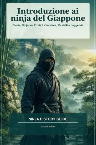 Copertina dell'ebook Introduzione ai ninja del Giappone: Storia, Ninjutsu, Fonti, Letteratura, Castelli e Leggende