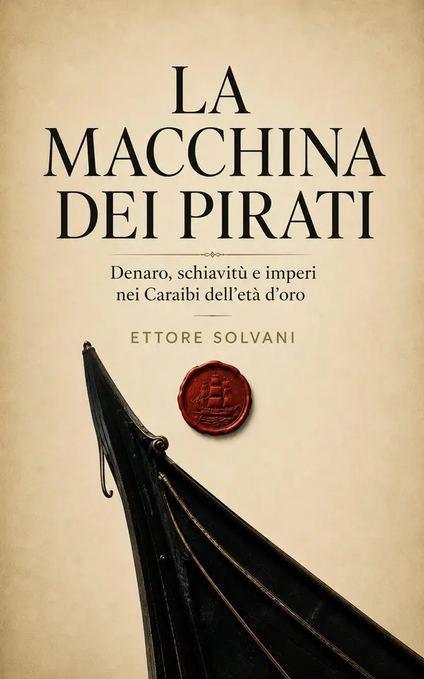 Copertina dell'ebook La macchina dei pirati: Denaro, schiavitù e imperi nei Caraibi dell'età d'oro