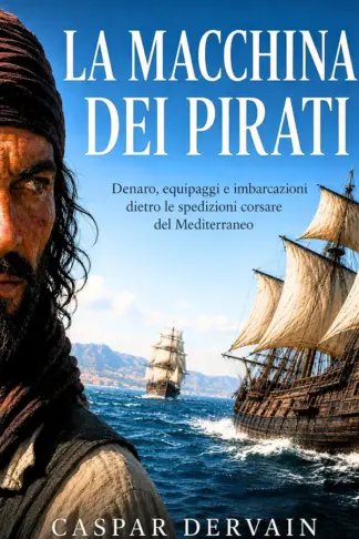 Copertina dell'ebook La macchina dei pirati: Denaro, equipaggi e imbarcazioni dietro le spedizioni corsare del Mediterraneo