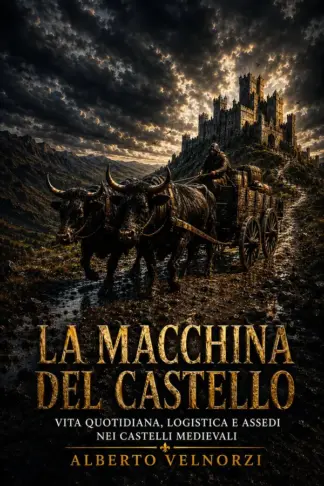 Copertina dell'ebook La macchina del castello: Vita quotidiana, logistica e assedi nei castelli medievali