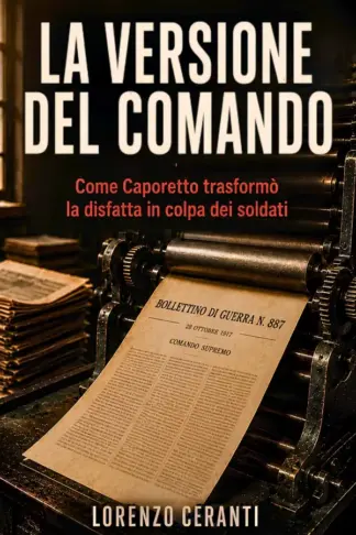 Copertina dell'ebook La versione del comando: Come Caporetto trasformò la disfatta in colpa dei soldati