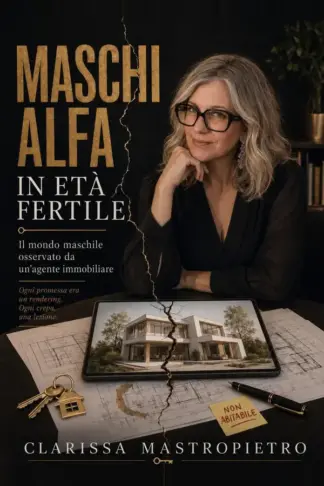 Copertina dell'ebook Maschi alfa in età fertile: Il mondo maschile osservato da un'agente immobiliare