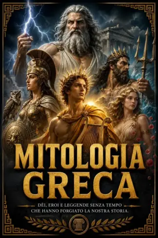 Copertina dell'ebook Mitologia Greca: Tutti i miti, gli dèi e gli eroi dell'antica Grecia raccontati con rigore storico e il ritmo di un grande racconto