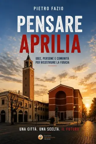 Copertina dell'ebook Pensare Aprilia: Idee, persone e comunità per ricostruire la fiducia