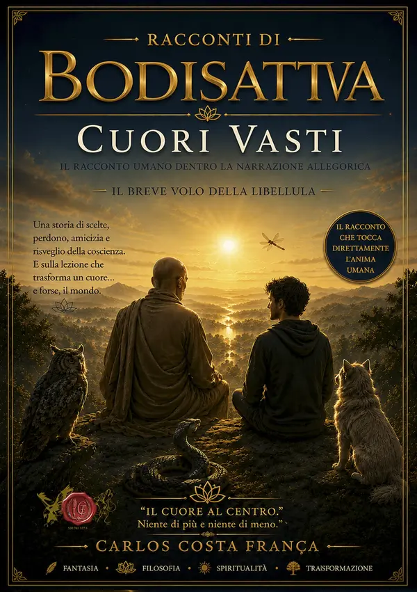Copertina dell'ebook RACCONTI DI BODHISATTVA: CUORI VASTI