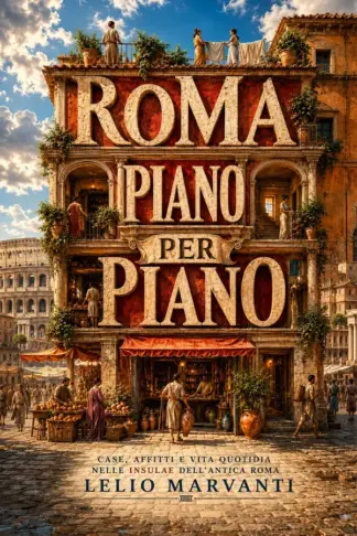 Copertina dell'ebook Roma piano per piano: Case, affitti e vita quotidiana nelle insulae dell'antica Roma