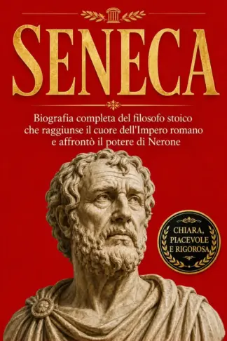 Copertina dell'ebook Seneca: Biografia completa del filosofo stoico che raggiunse il cuore dell'Impero romano e affrontò il potere di Nerone